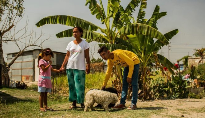 Les enfants de Las Brisas