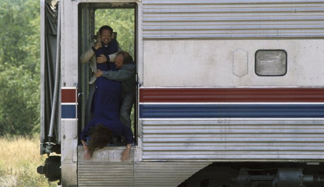 Balance maman hors du train