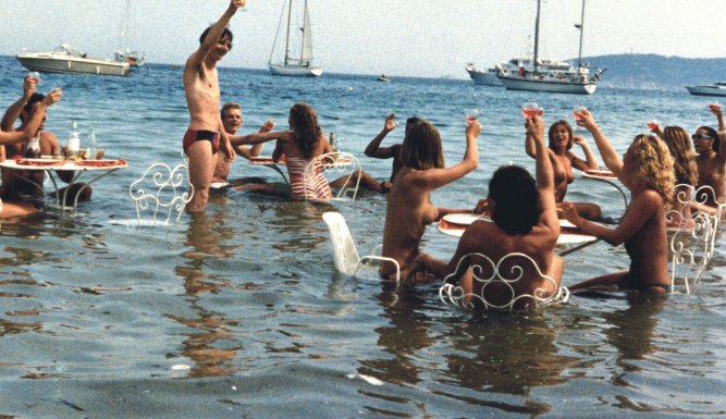 Les branchés à Saint-Tropez