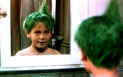 Le garçon aux cheveux verts