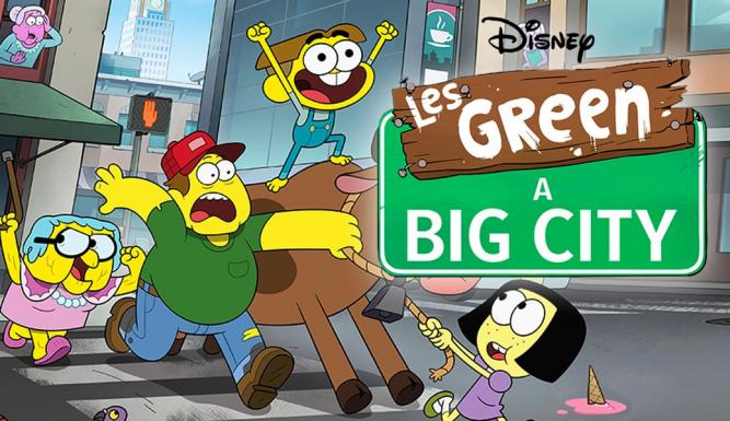 Les Green à Big City - S01E19
