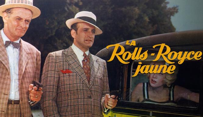 La Rolls-Royce jaune